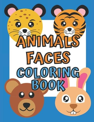 Cute Animals Coloring Book for Toddlers: Animal Coloring Book for Kids (Large Size 8.5 x 11 Inches)