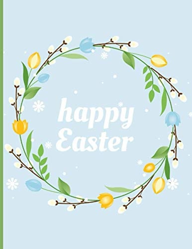 Happy Easter Easter Coloring Book for Everyone with Fun, Easy, and Relaxing Easter Designs