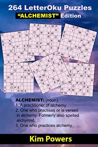 264 LetterOku Puzzles "ALCHEMIST" Edition Letter Sudoku Brain Health