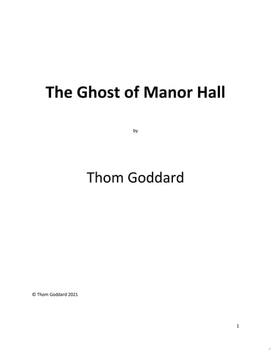 The Ghost of Manor Hall