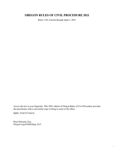 WISCONSIN RULES OF CIVIL PROCEDURE 2021