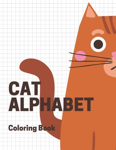 Cat Alphabet Coloring Book