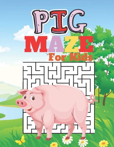 PIG MAZE For Kids A Challenging Koala Fun Maze for Kids by Solving Mazes