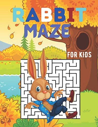 Rabbit Maze for Kids A Challenging Koala Fun Maze for Kids by Solving Mazes