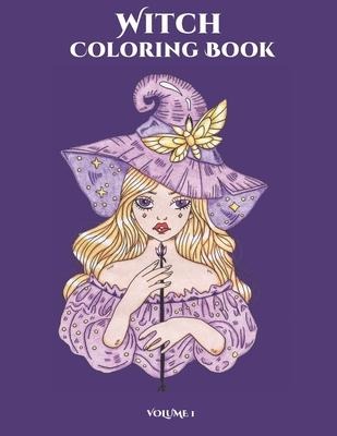 Witch Coloring Book: Mindfulness Coloring Undergoing (Volume 1)