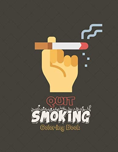 Quit Smoking Coloring Book Art Coloring Book to Help You Quit Smoking - Smoking Addiction Recovery Gift