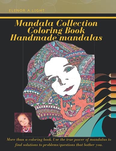 Mandala Collections Coloring Book Most Amazing HAND DRAWN Mandalas Stress Relief Adult Coloring Book To Recharge And Refresh Yourself, Coloring Book for Adults With Real Pictures/Photos Hand Drawn Designs Printed