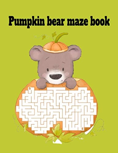 Pumpkin Bear Maze Book