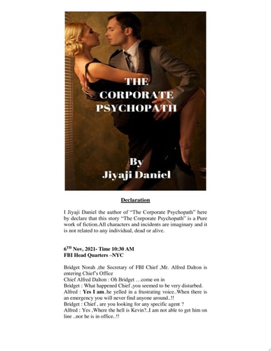 The Corporate Psychopath