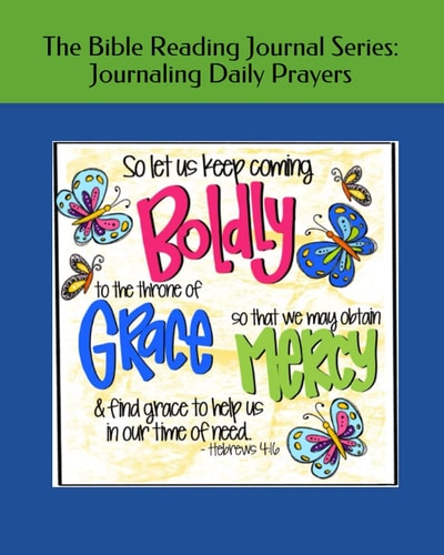 The Bible Reading Journal Series Journaling Daily Prayers