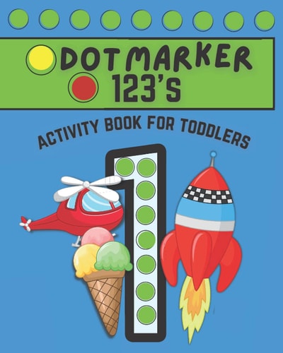 Dot Marker 123's Activity Book for Toddlers