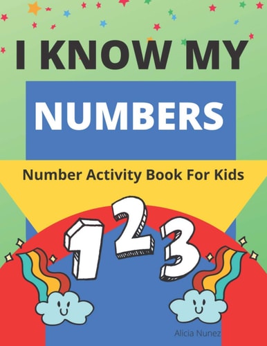I Know My Numbers Number Activity Book For Kids