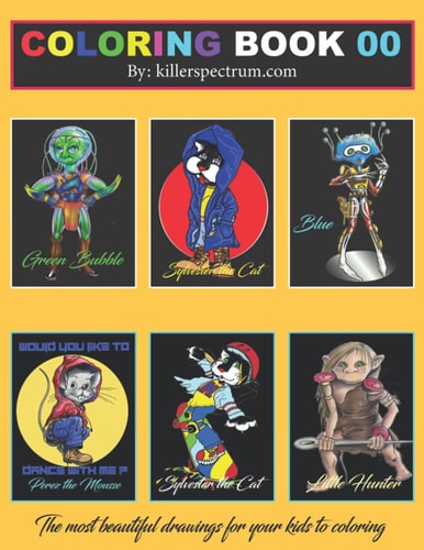 Coloring Book 00 Killerspectrum.com