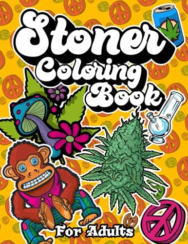 Stoner Coloring Book For Adults