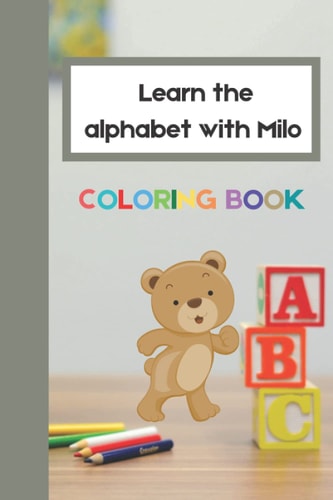 Learn the Alphabet with Milo Coloring Book