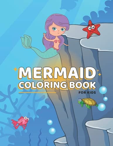 Mermaid Coloring Book Mermaid Books for Kids - Mermaid Activities for Kids