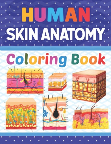 Human Skin Anatomy Coloring Book Human Skin Coloring and Activity Book for Kids. an Entertaining and Instructive Guide to the Human Skin. Human Skin Anatomy Coloring Pages for Kids Toddlers Teens. Human Skin Anatomy Coloring Book for Kids Boys Girls Teens