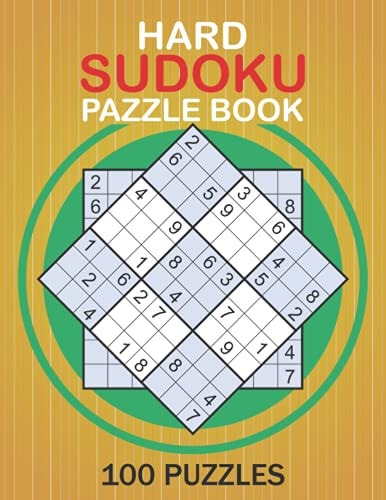 Hard Sudoku Puzzle Book Large Print Sudoku Puzzles for Adults