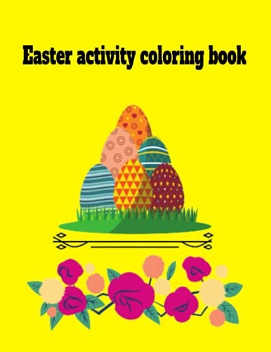 Easter Activity Coloring Book