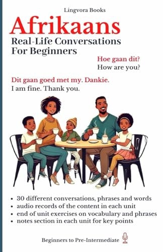Afrikaans Real-Life Conversations for Beginners (with Audio)
