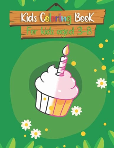 Kids Coloring Book For Kids Aged 3-8
