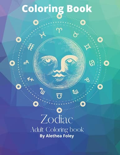 Zodiac Adult Coloring Book