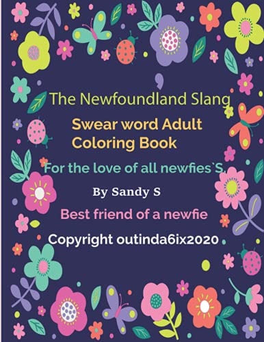 The Newfoundland Slang Adult Coloring Book