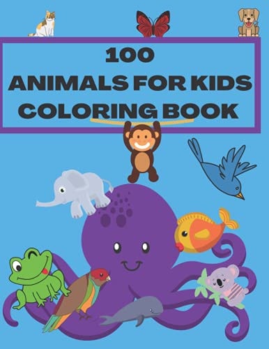 Animal Coloring Book for Kids Big Coloring Books for Kids