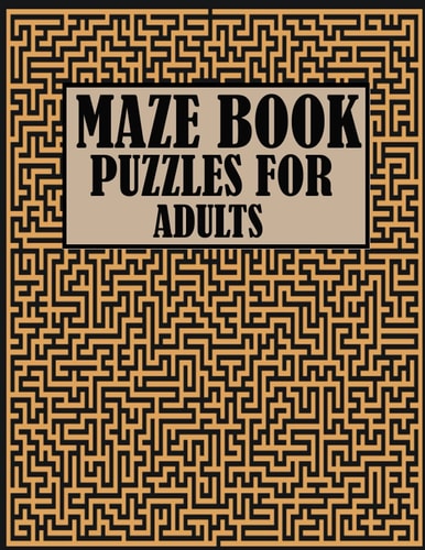 Maze Book Puzzles For Adults 100 Butterflies Shaped Mazes for Adults. A Maze Book with Medium Level for Relaxation