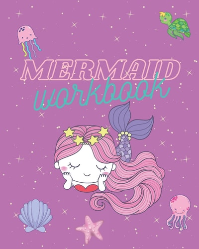 Mermaid Activity Book Mermaid Workbook
