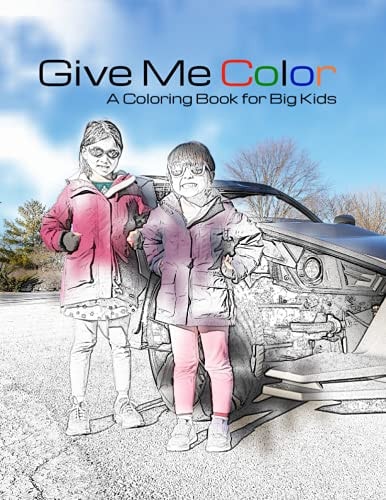 Give Me Color A Coloring Book for Big Kids, Peaceful, Relaxing, and Fun Coloring Pages.