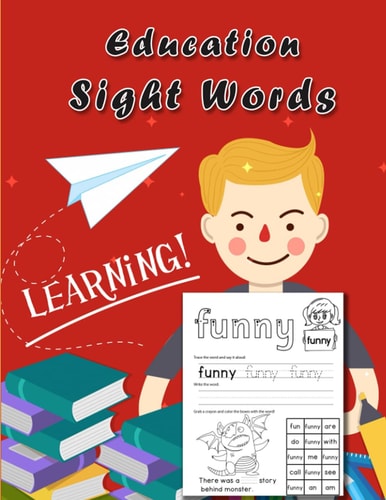 Essential Sight Words Learn to Write and Read - Letter and Word Tracing - Ages 3-8 Tracing and Matching Words to Write and Read