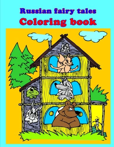 Russian Fairy Tales Coloring Book