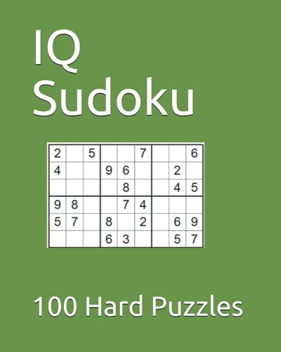 IQ Sudoku 100 Hard Puzzles