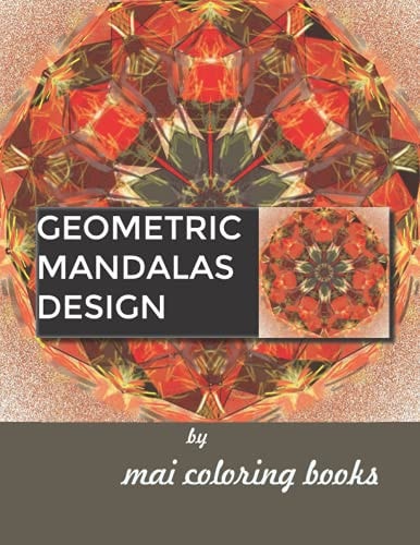 Geometric Mandalas Design Geometric Coloring Book