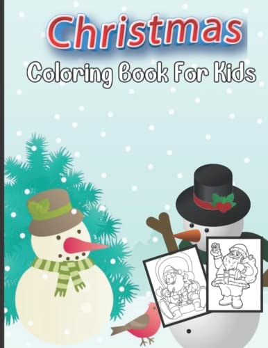Christmas Coloring Book For Kids Christmas Activity and Coloring Book Gift For Boys & Girls