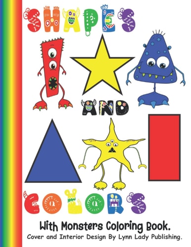 Shapes and Colors With Monsters Coloring Book