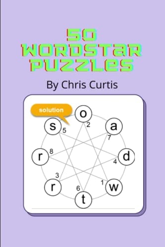 50 Wordstar Puzzles A Word Game with a Difference.
