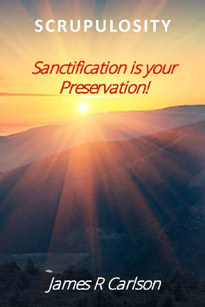 SCRUPULOSITY: Sanctification is your Preservation!