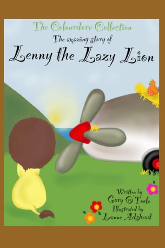 The Colourdore Collection Lenny The Lazy Lion