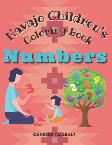 Navajo Children's Coloring Book Numbers