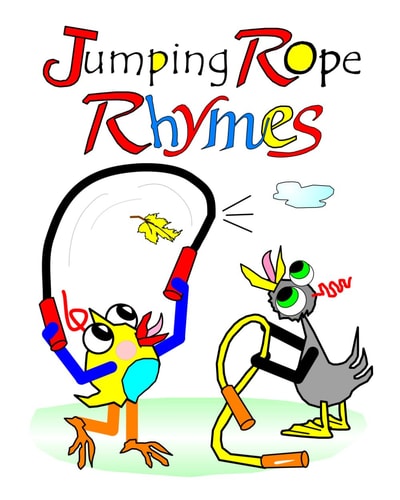 Jumping Rope Rhymes With The Chicks And Their Coop Pets