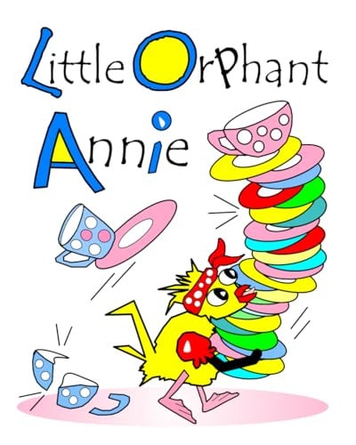 Little Orphant Annie With The Chicks And Their Coop Pets