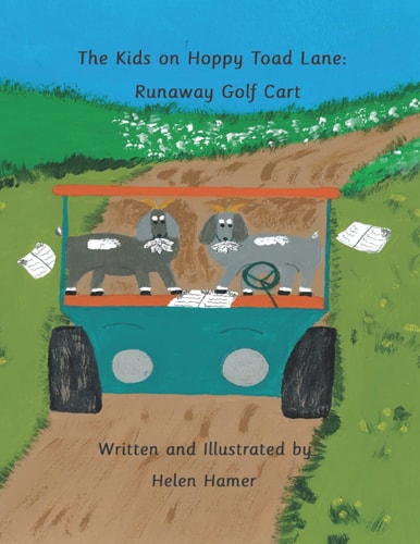 The Kids on Hoppy Toad Lane Runaway Golf Cart