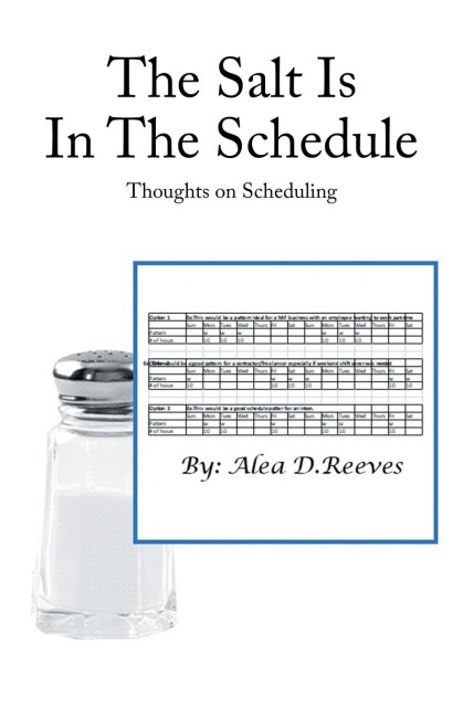The Salt Is in the Schedule: Thoughts on Scheduling