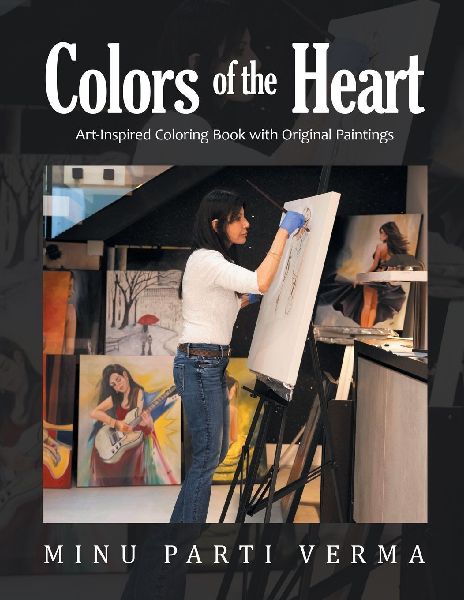 Colors of the Heart: Art-Inspired Coloring Book with Original Paintings