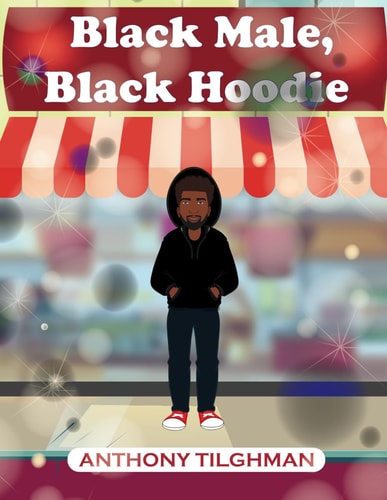 Black Male, Black Hoodie