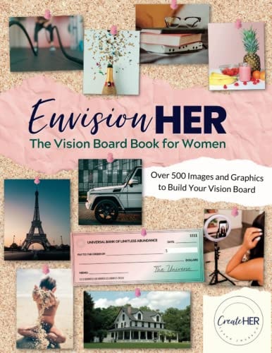 EnvisionHER The Vision Board Book for Women