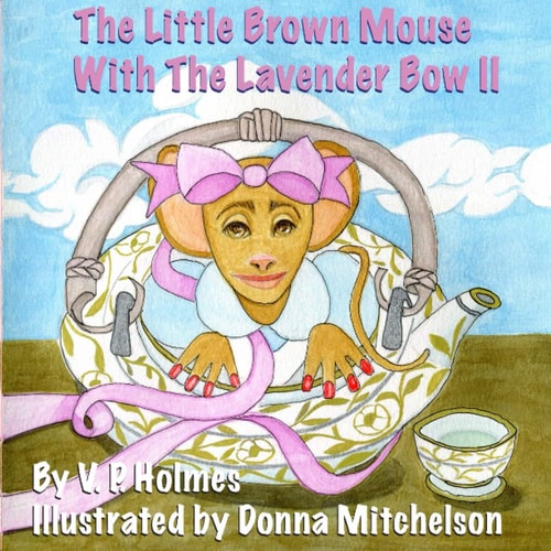 The Little Brown Mouse With The Lavender Bow II