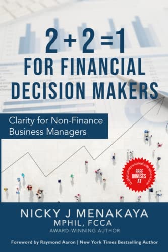 2 + 2 = 1 For Financial Decision Makers Clarity for Non-Finance Business Managers